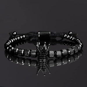 To My Man - Straighten Your Crown Bracelet Gift Set