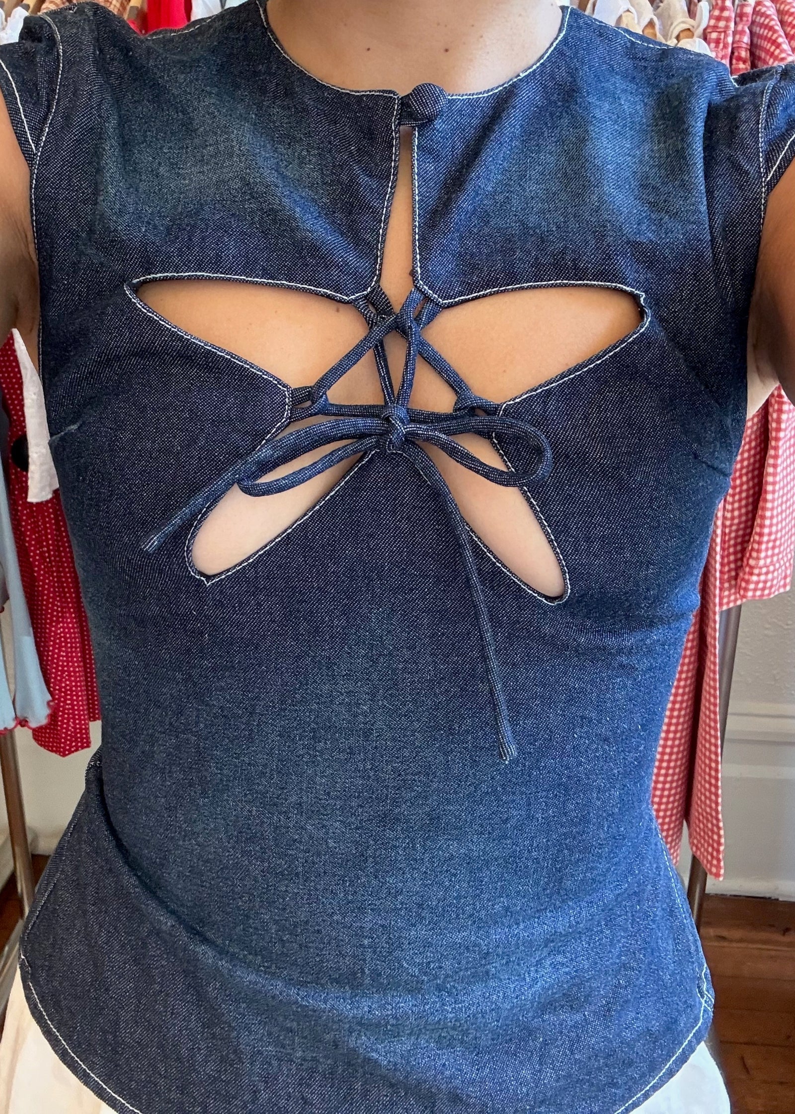 Starlight Cutout Top
